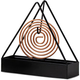1Pc Heavy Premium Quality Powder Coated Mosquito Coil Holder Durable Stylish Safe And Long Lasting (Random Color)